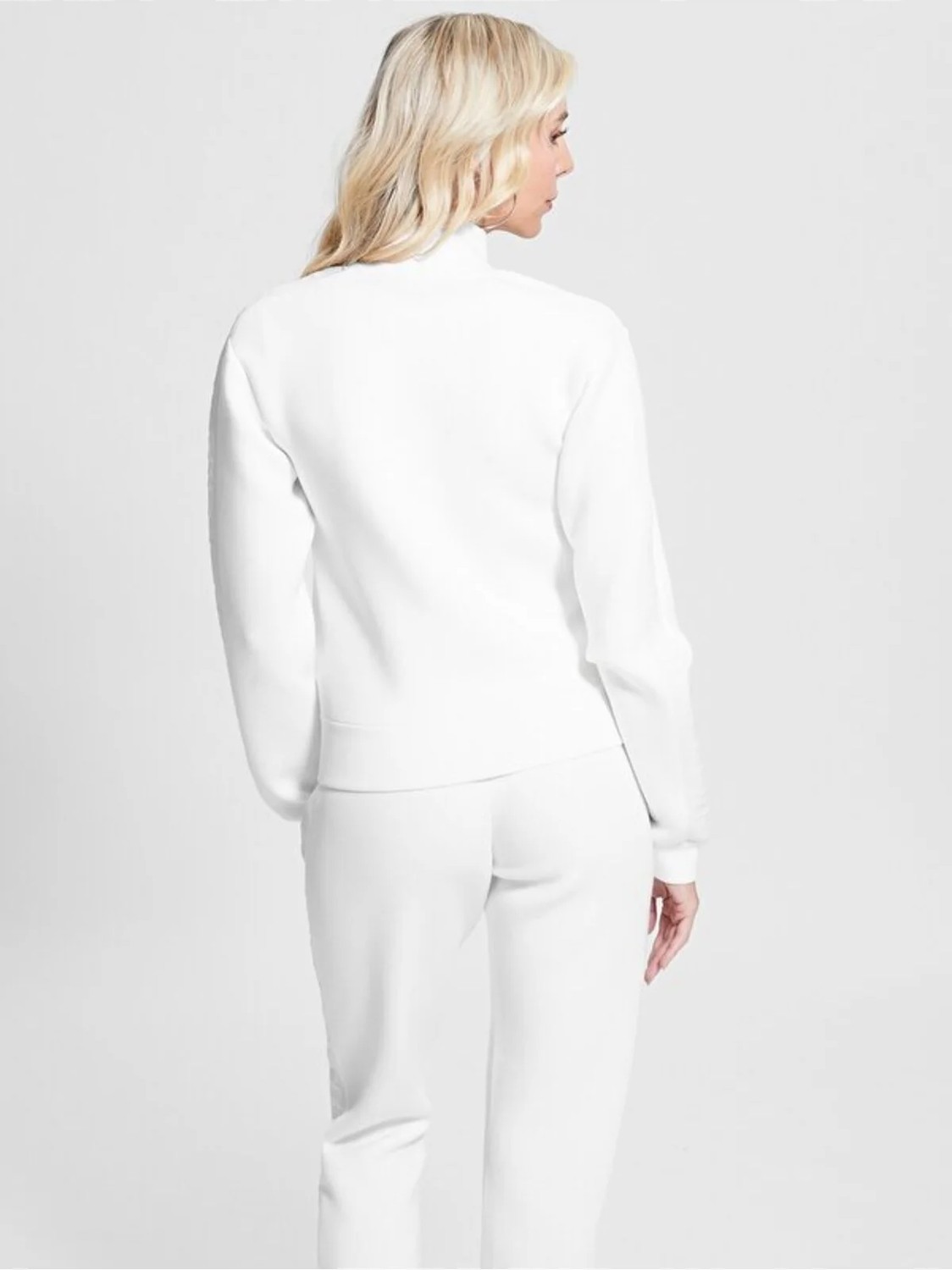 Guess New Allie Kadın Aktif Scuba Sweatshirt görsel 2