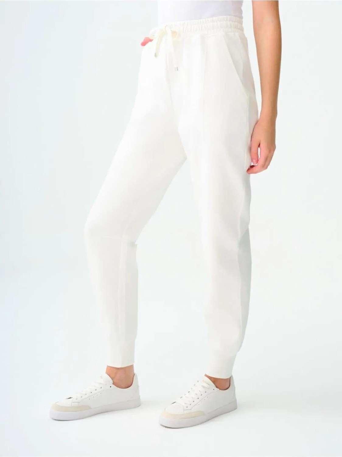 Die Grup Loft Jogger Fit Kadın Eşofman Altı,beyaz L görsel 5