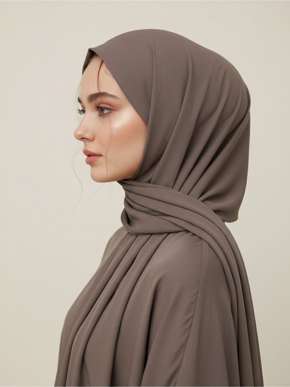 Lady Coco Medine Ipeği Şal görsel 4