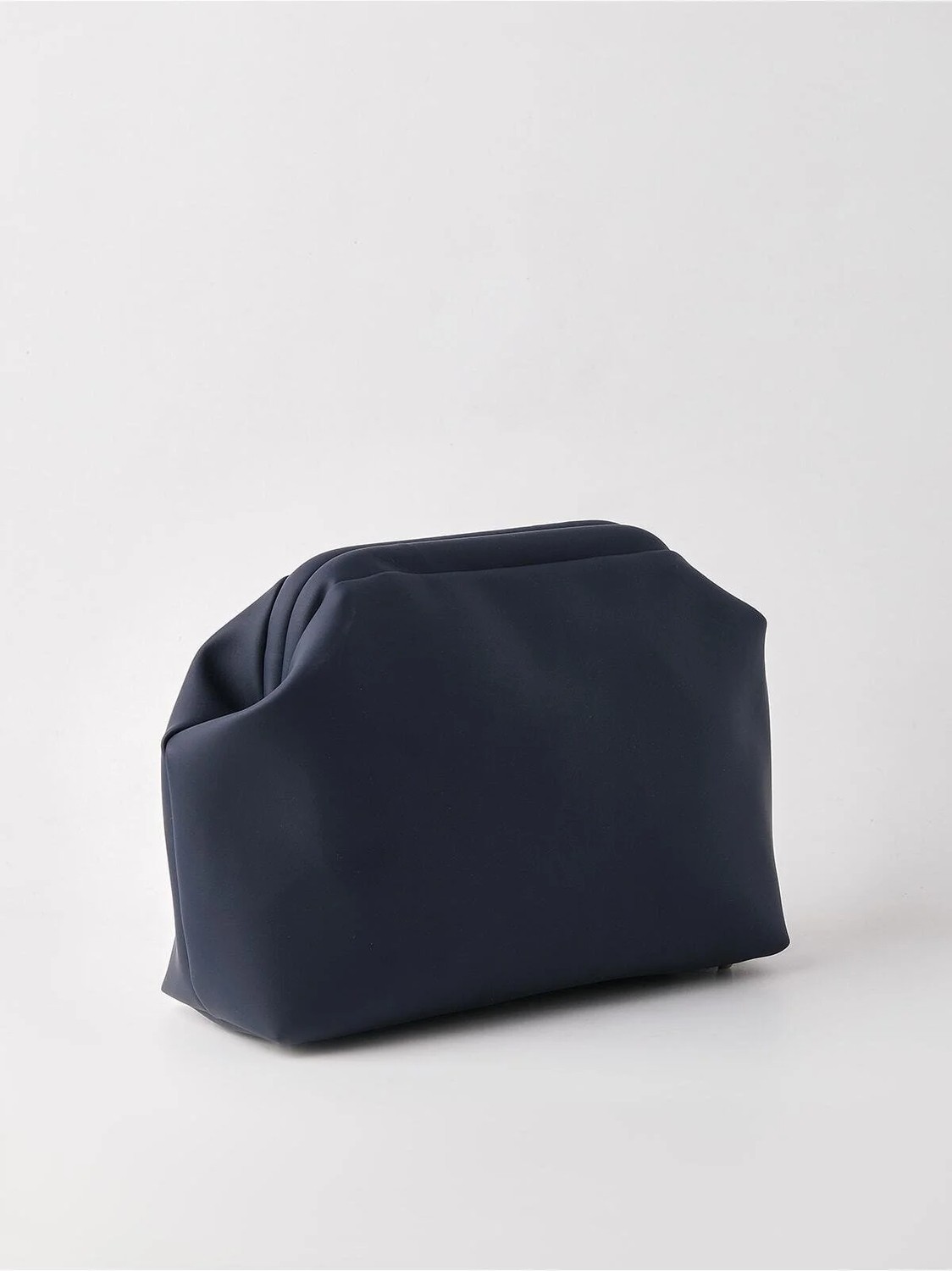 Heybes Kadın Siyah Vegan Deri Clutch El Çantası