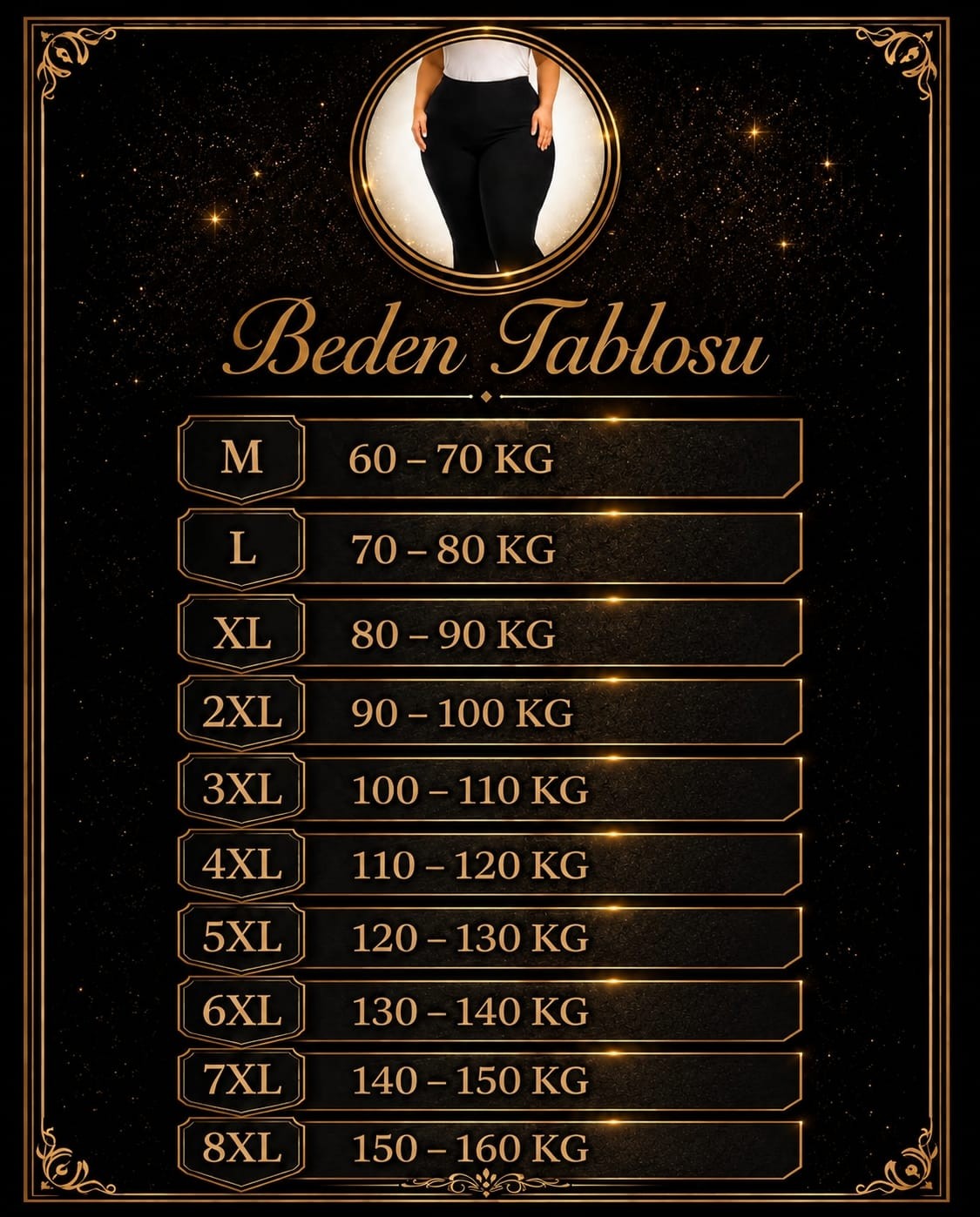 Medament 2’li Kışlık Şardonlu Içlik Tayt, Büyük Beden görsel 2