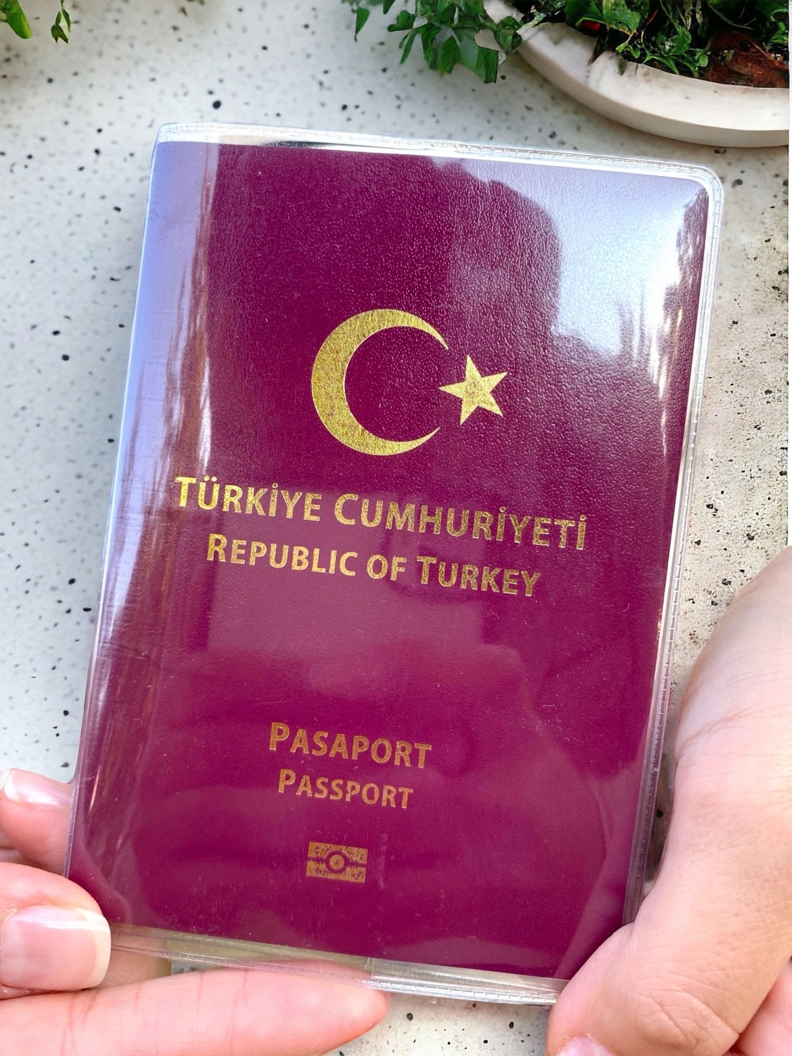 Gempo 2 Adet Su Geçirmez Şeffaf Pasaport Kılıfı Pasaport Kabı Üniversal Model 2 Li Paket görsel 5