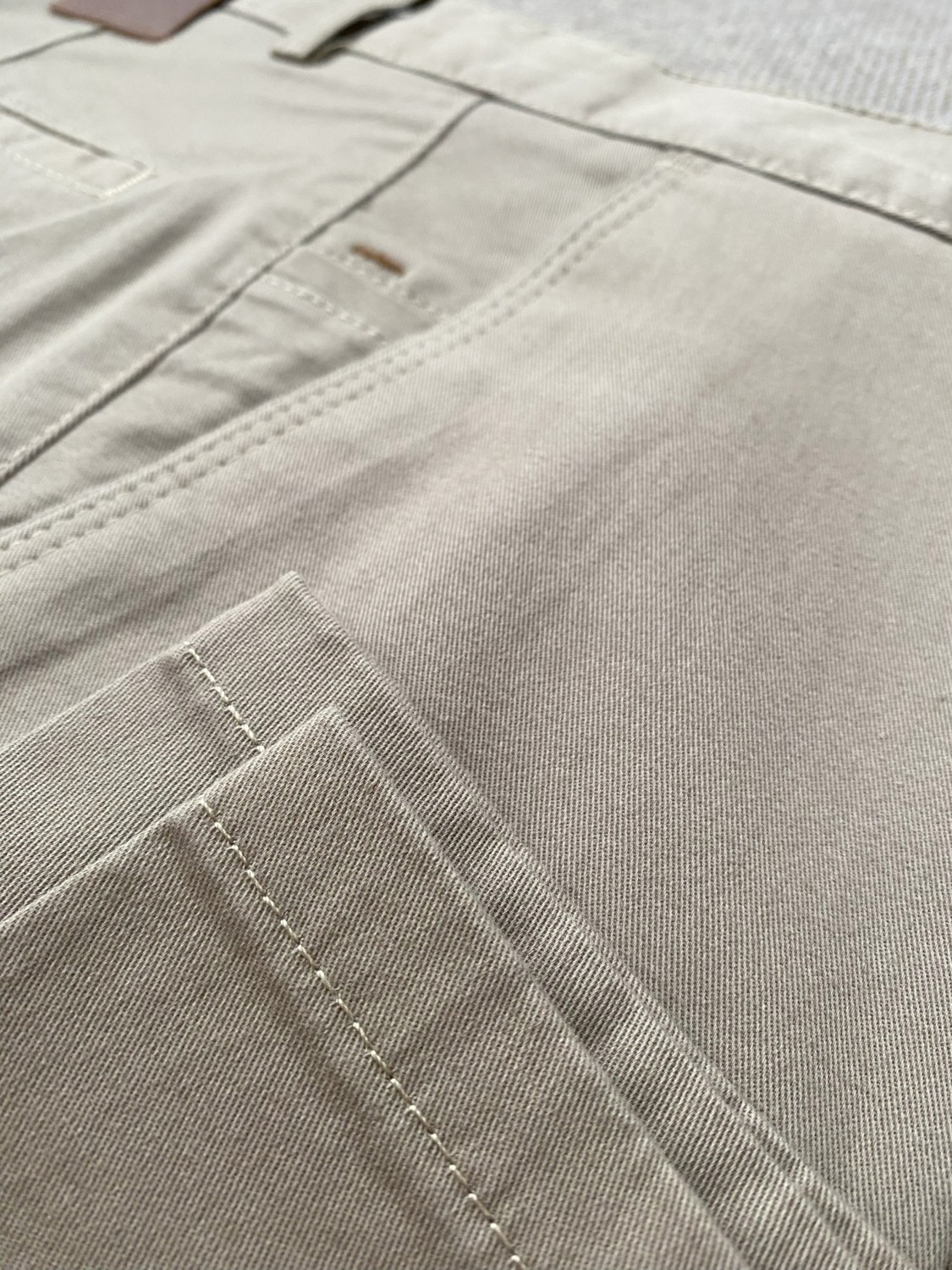 Gruva Erkek Regular Fit Normal Kesim Likralı Esnek Rahat Yüksek Bel Mevsimlik Gabardin Keten Pantolon görsel 5