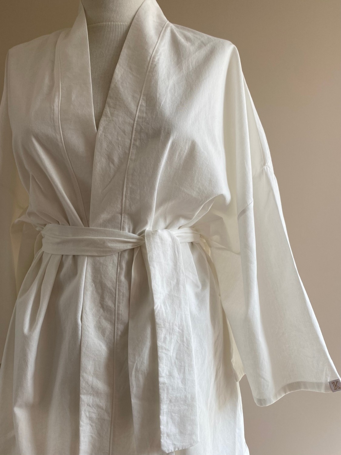 Kinua Studio Vina Kuşaklı Kimono Ceket görsel 3