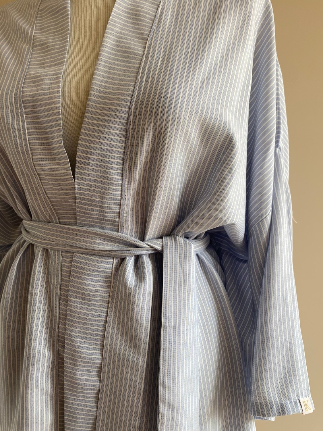 Kinua Studio Vina Kuşaklı Kimono Ceket görsel 6