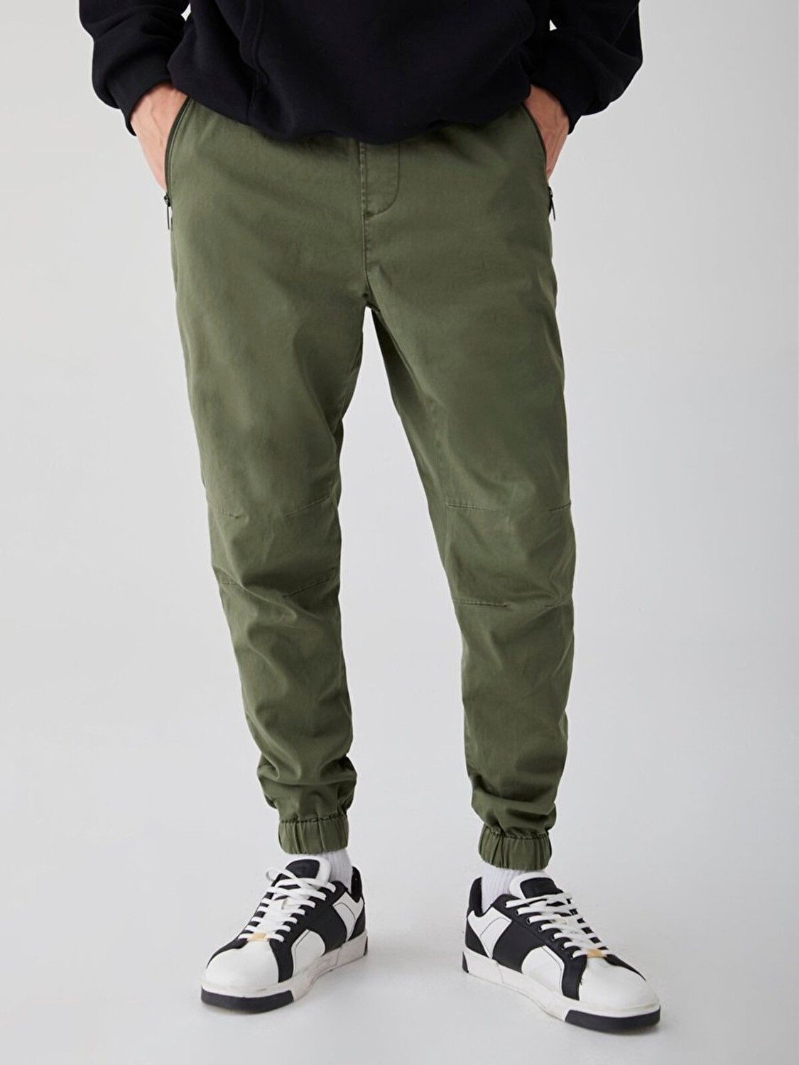 LTB Erkek Fit Jogger Bel Siyah Pantolon görsel 2