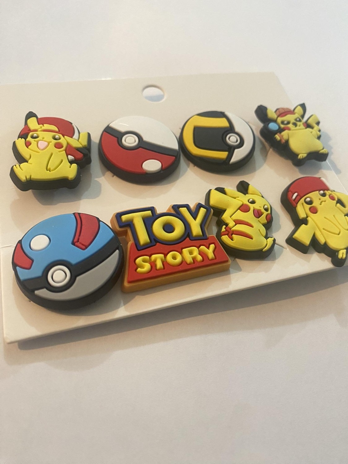 Herşey Nota Pikachu Pokemon Jibbitz Terlik Süsü Crocs Aksesuarı 8 Adet Hediyelik Aksesuar görsel 3