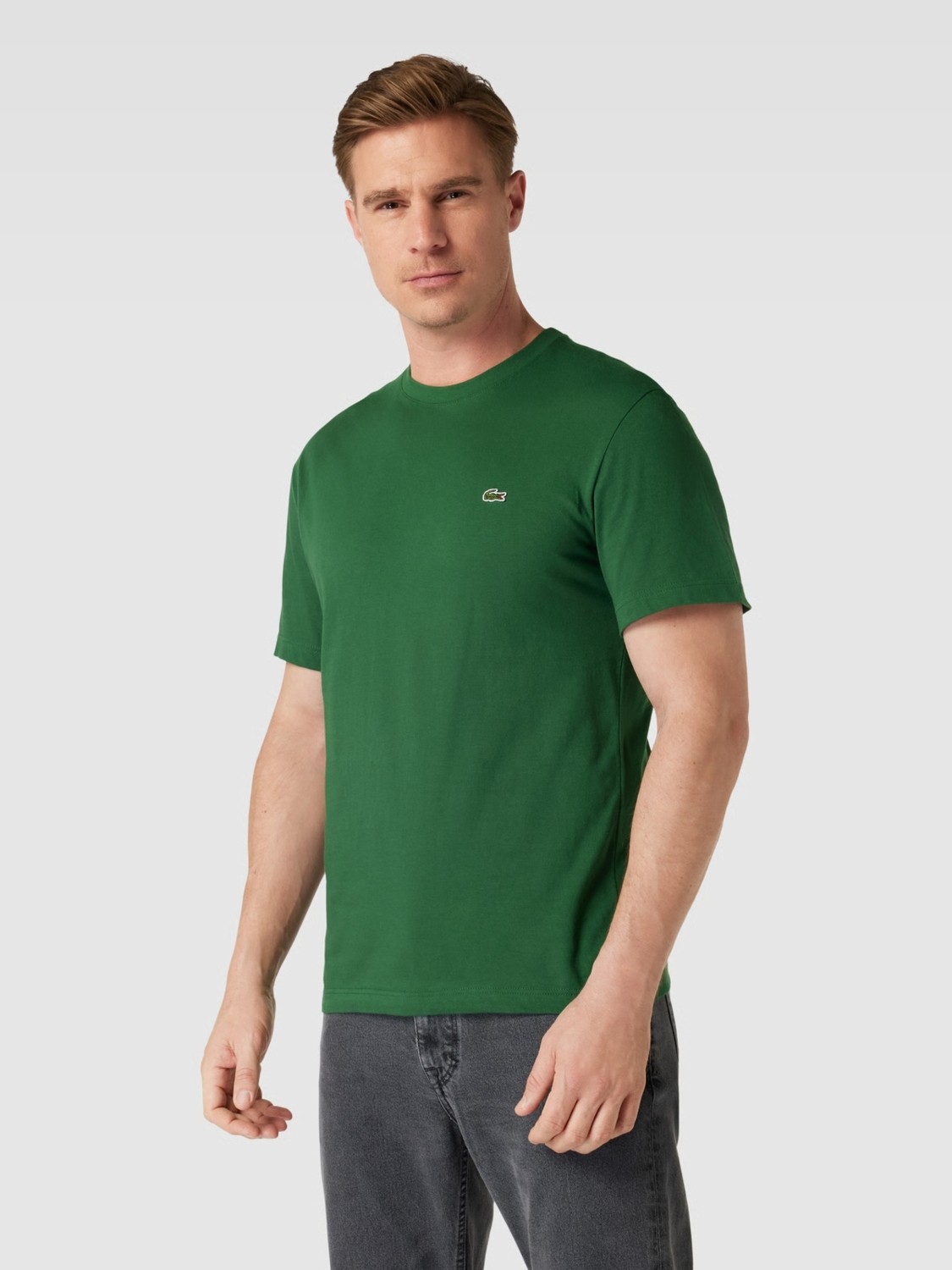 Lacoste Standart Fit Basic Yeşil T-Shirt