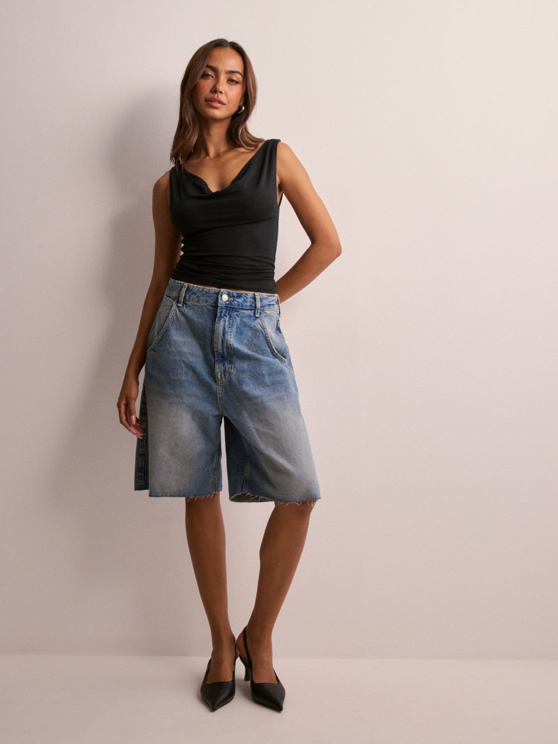 Agustos Official Jersey Crop Bluz görsel 3