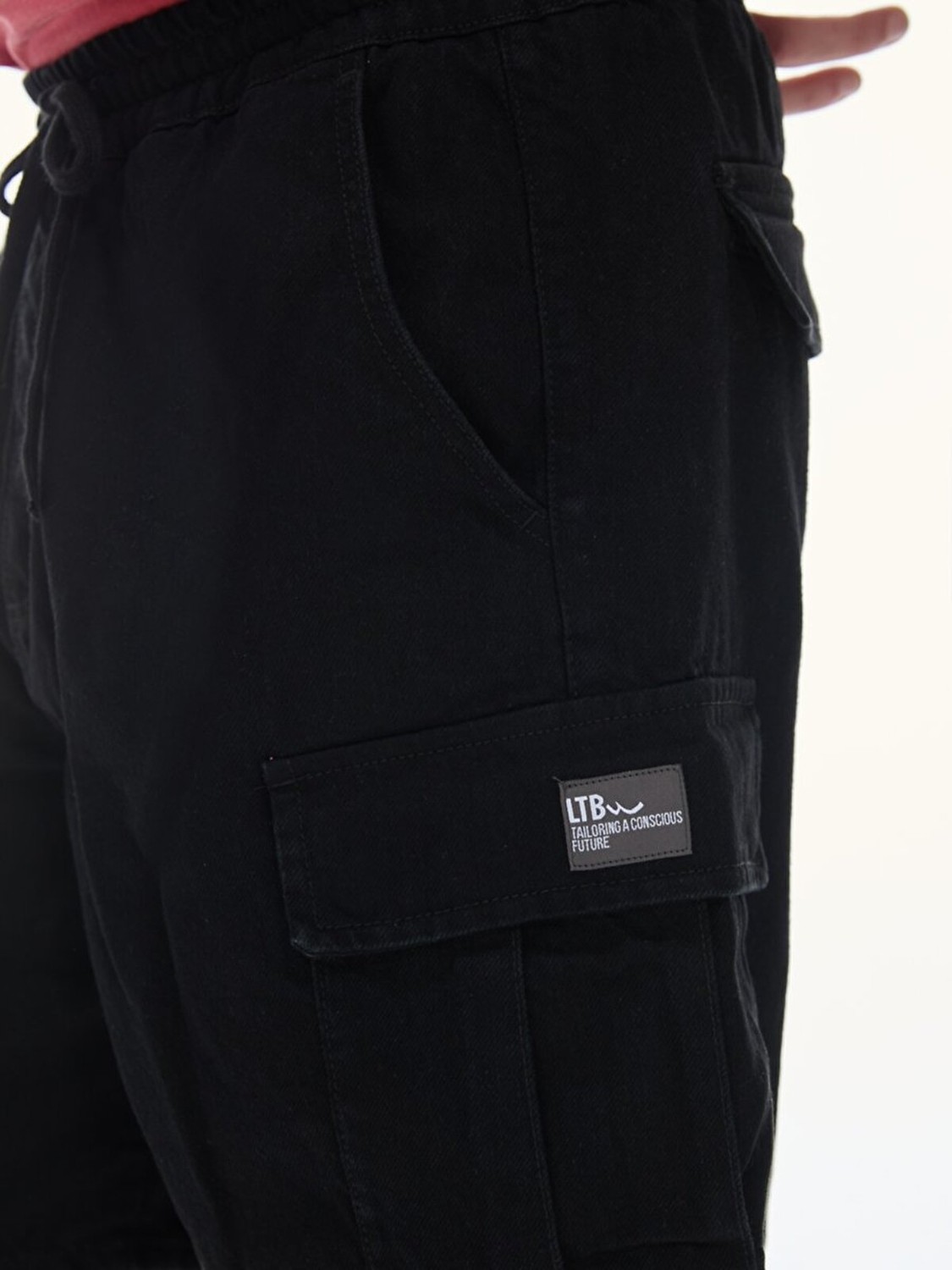 LTB Erkek Darcey Kargo Jean Bermuda görsel 4