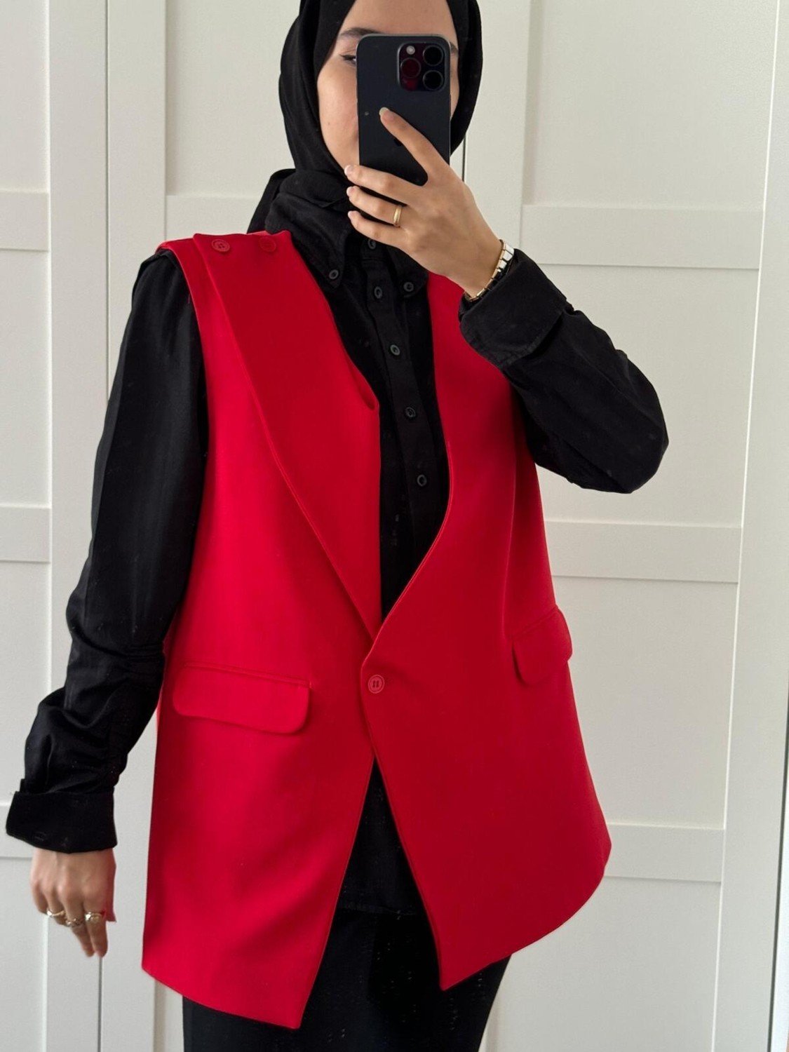 Meqlife Asimetrik Kesim 2 Farklı Model Çeket Turuncu görsel 7