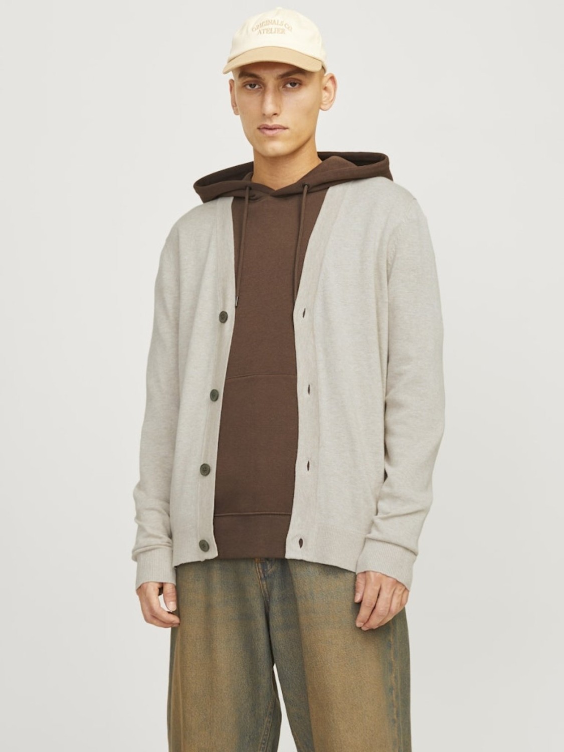 Jack & Jones Jjeemıl Triko Hırka 12257492 görsel 2