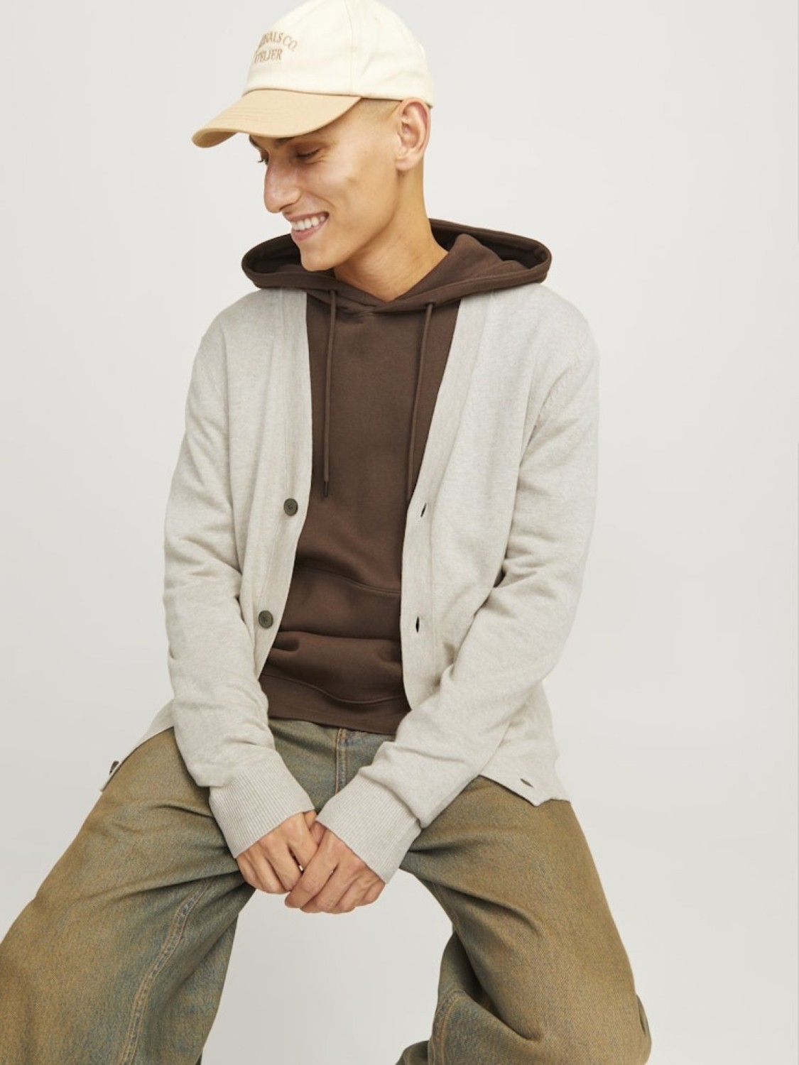 Jack & Jones Jjeemıl Triko Hırka 12257492 görsel 4