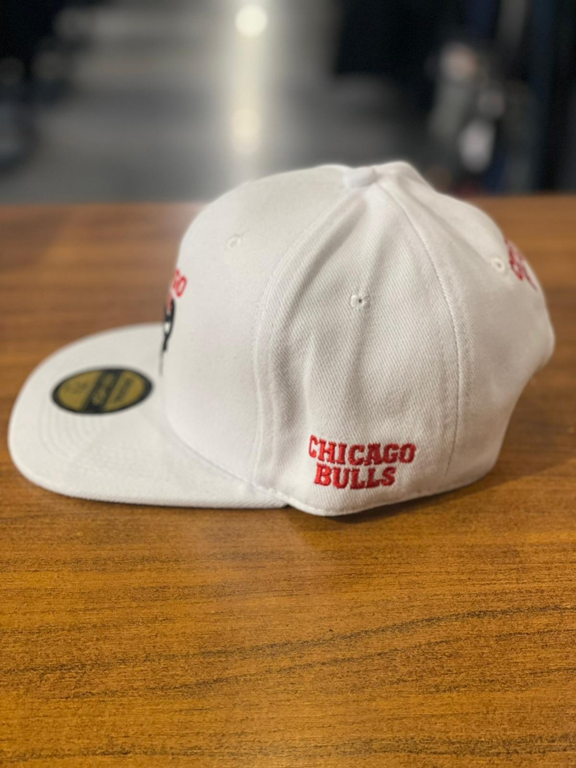 Hamze Chicago Bulls Nakışlı Pamuklu Hip Hop Snapback Rapper Basket Cap Şapka görsel 3