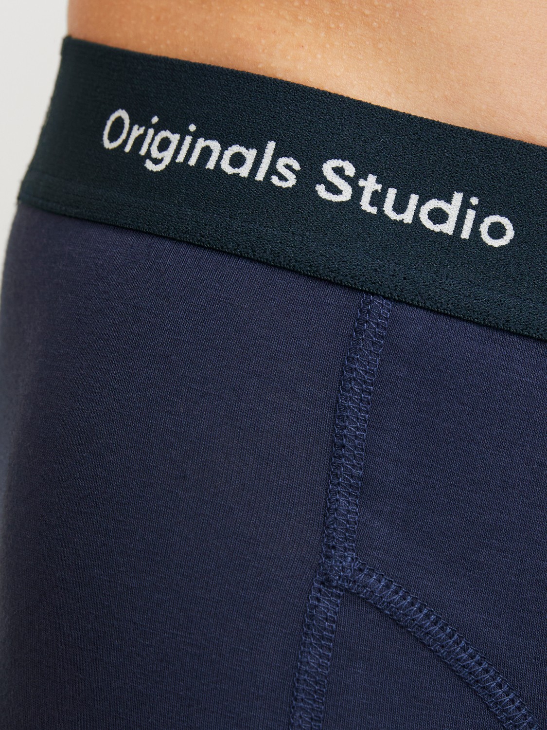 Jack & Jones Jacvesterbro Solıd Trunks 3 Pack Noos Erkek Lacivert Boxer 12272945-04 görsel 5