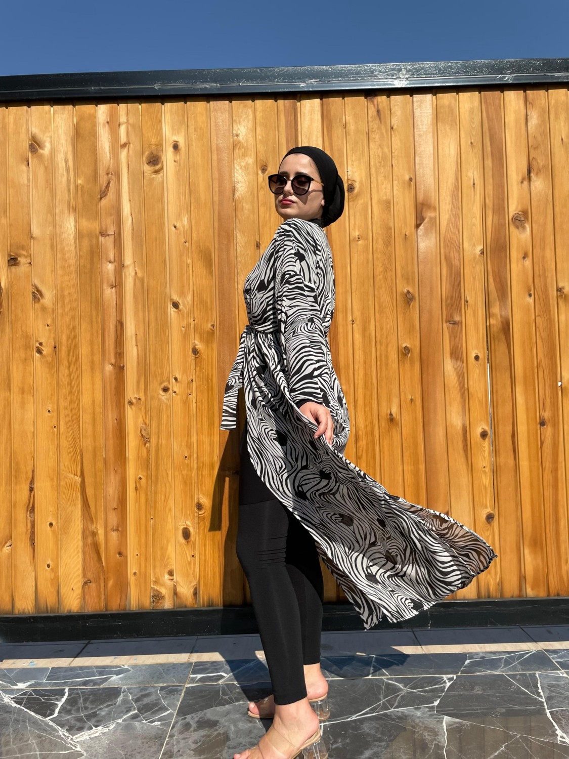 Madam Sisu Kadın Kooperatifi Tesettür Pareo, Pareo Kaftan Plaj Giyimi