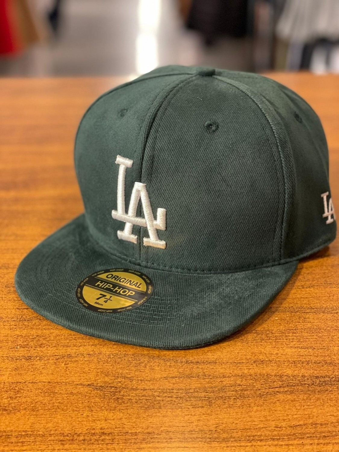 Hamze La Lakers Nakışlı Unisex Hip Hop Snapback Rapper Basket Cap Şapka