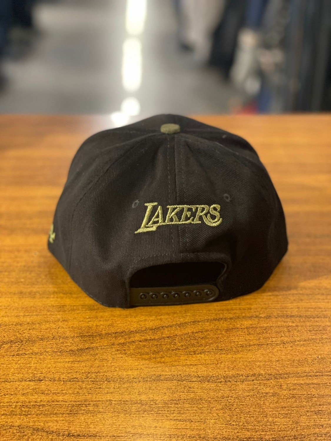 Hamze La Lakers Nakışlı Unisex Hip Hop Snapback Rapper Basket Cap Şapka görsel 3