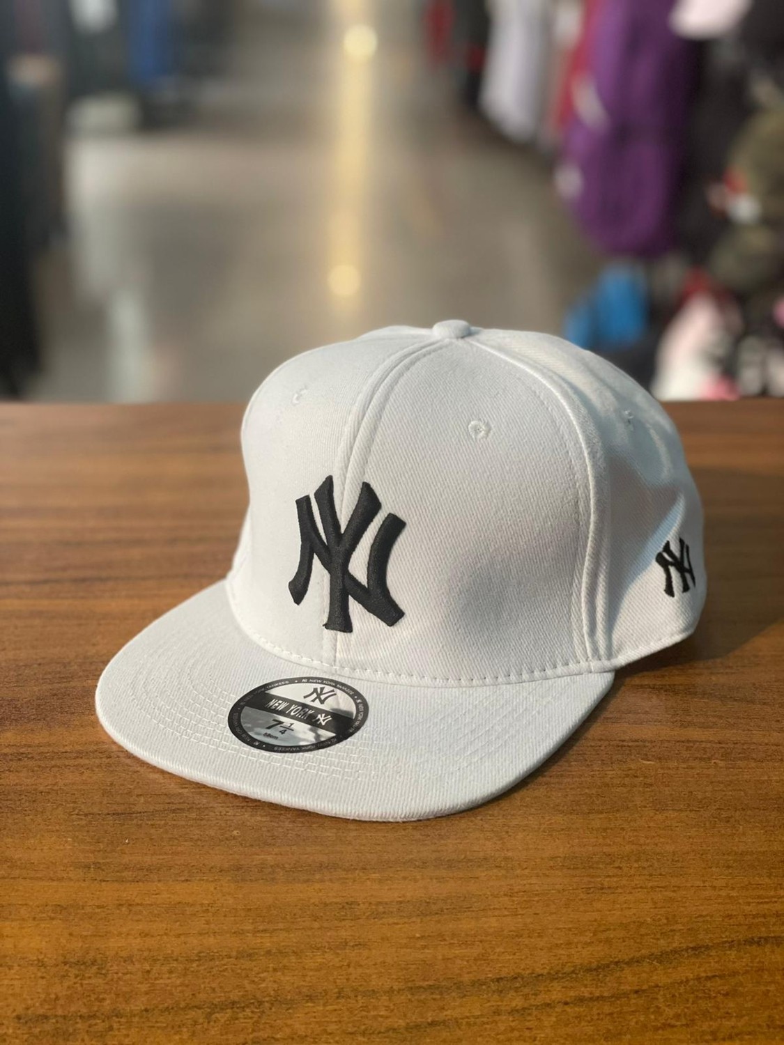 Hamze Ny Yankees Nakışlı Hip Hop Snapback Rapper Basket Cap Şapka