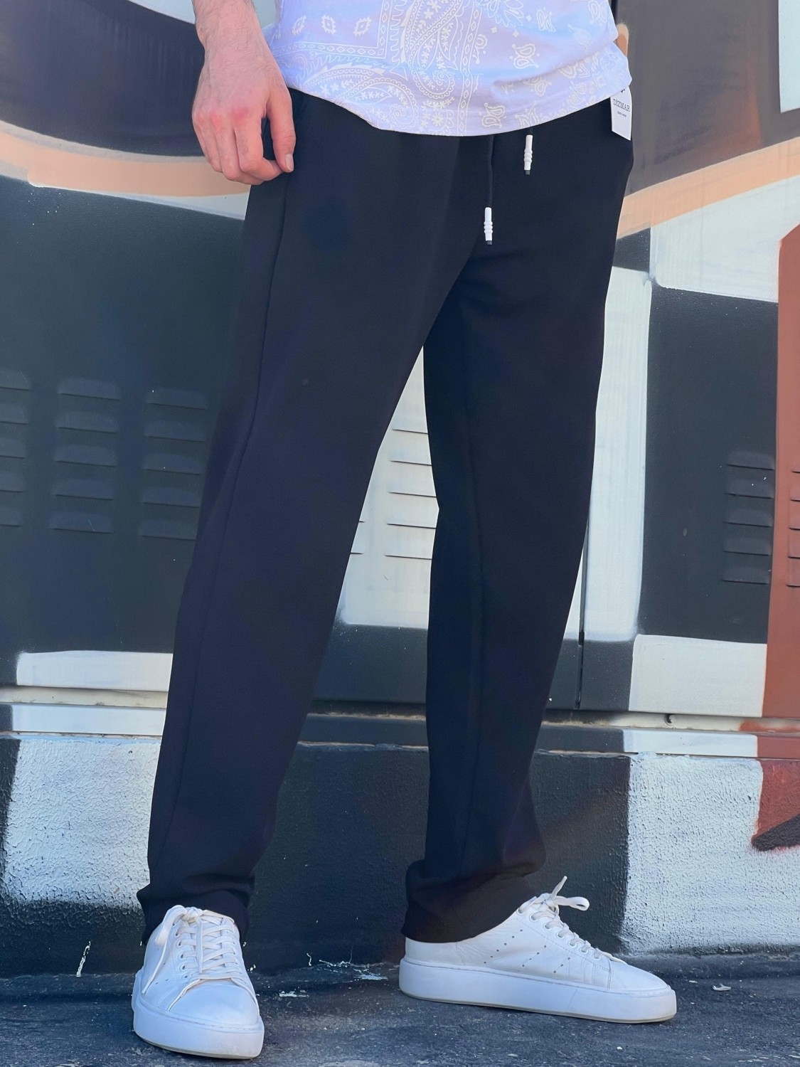 Elit Wear Yeni Sezon Rahat Kalıp Esnek Kumaş Beli Lastikli Baggy Jogger Pantolon