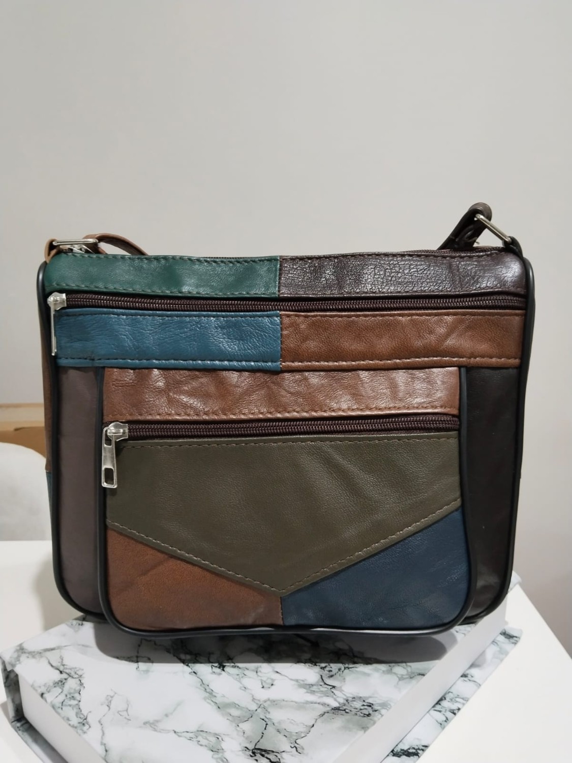Atter Hakiki Deri Kadın Çanta (27CM X21CM) görsel 2