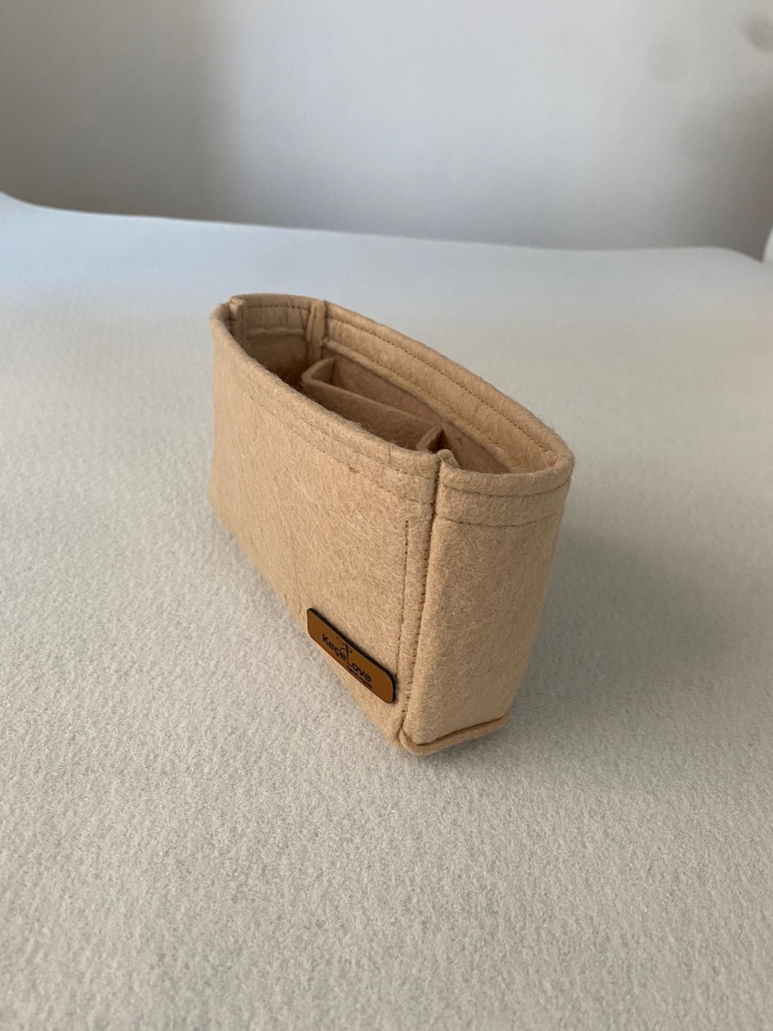 Keçe Love Longchamp Mini Pouch Çanta içi Düzenleyici, Çanta içi Organizer görsel 2