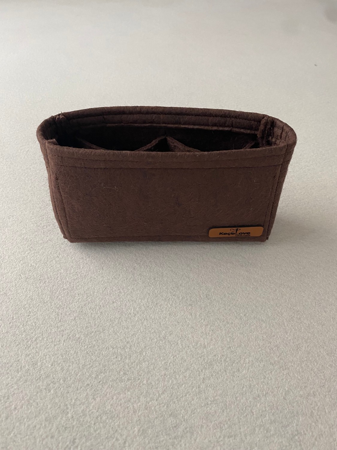 Keçe Love Longchamp Mini Pouch Çanta içi Düzenleyici, Çanta içi Organizer