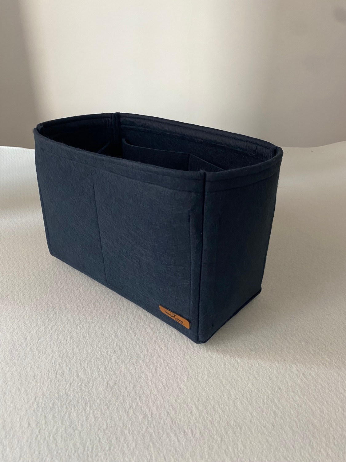 Keçe Love Longchamp Medium (M) Suluklu Çanta içi Düzenleyici, Çanta içi Organizer görsel 3