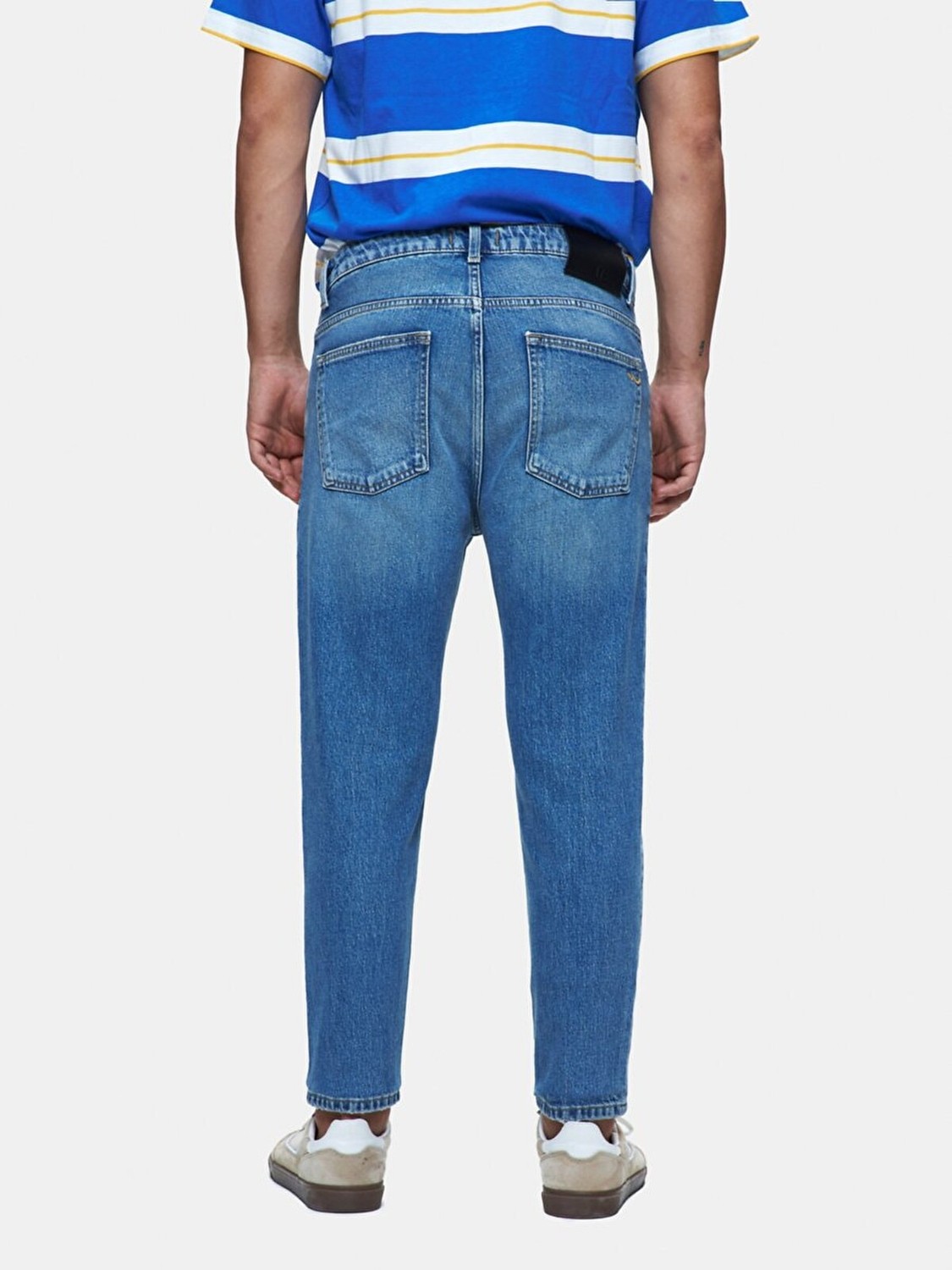 LTB Erkek Alessıo Dar Paça Orta Bel Jean Pantolon görsel 3