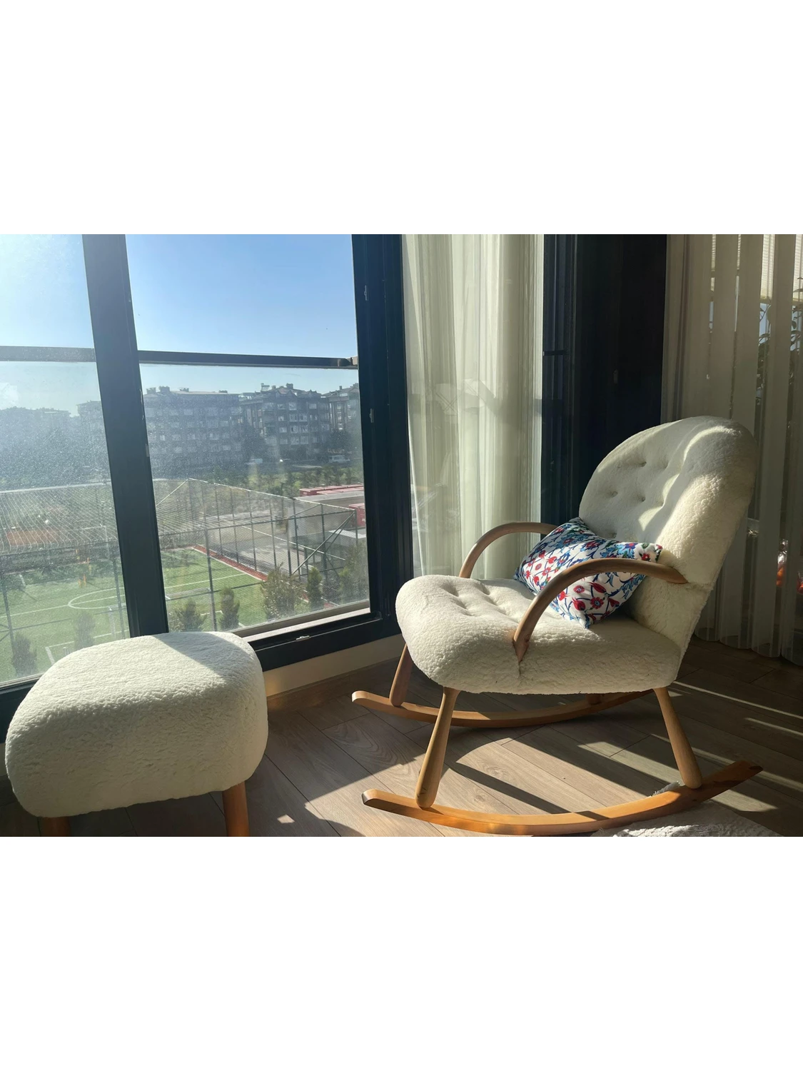 Resim Enjoy Sallanan ve puf Takım Emzirme Koltuğu 