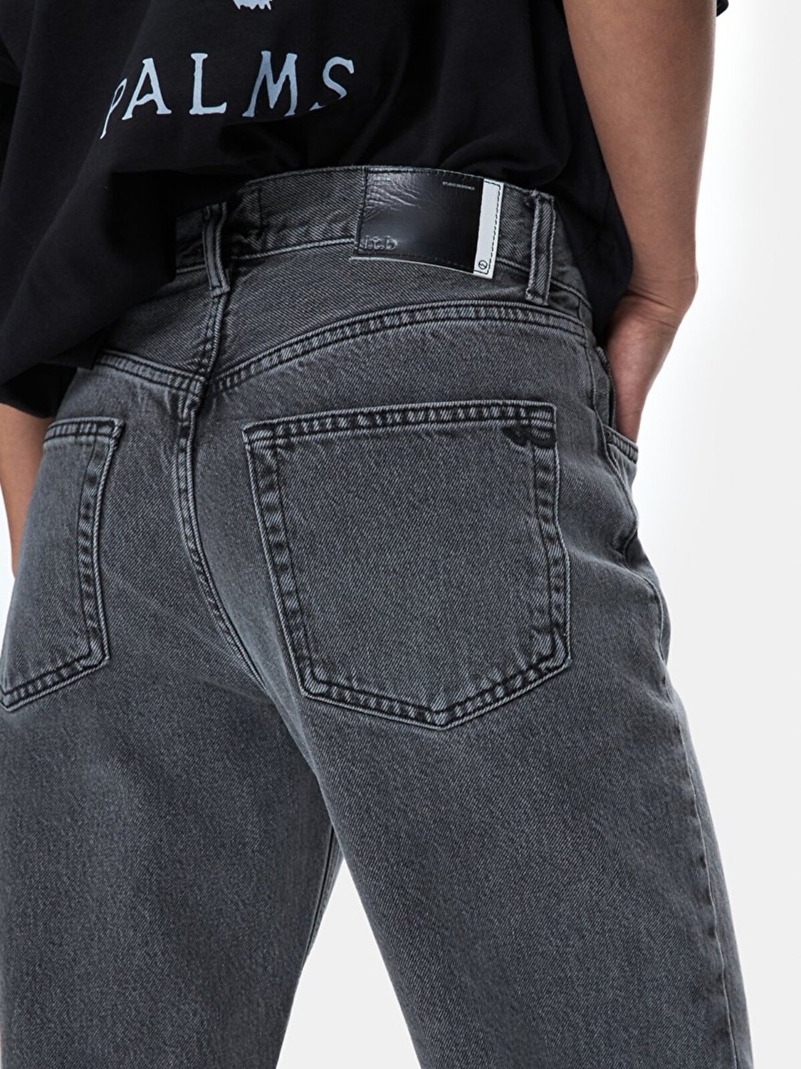 LTB Kadın Vanetta Düz Paça Yüksek Bel Jean Pantolon görsel 5