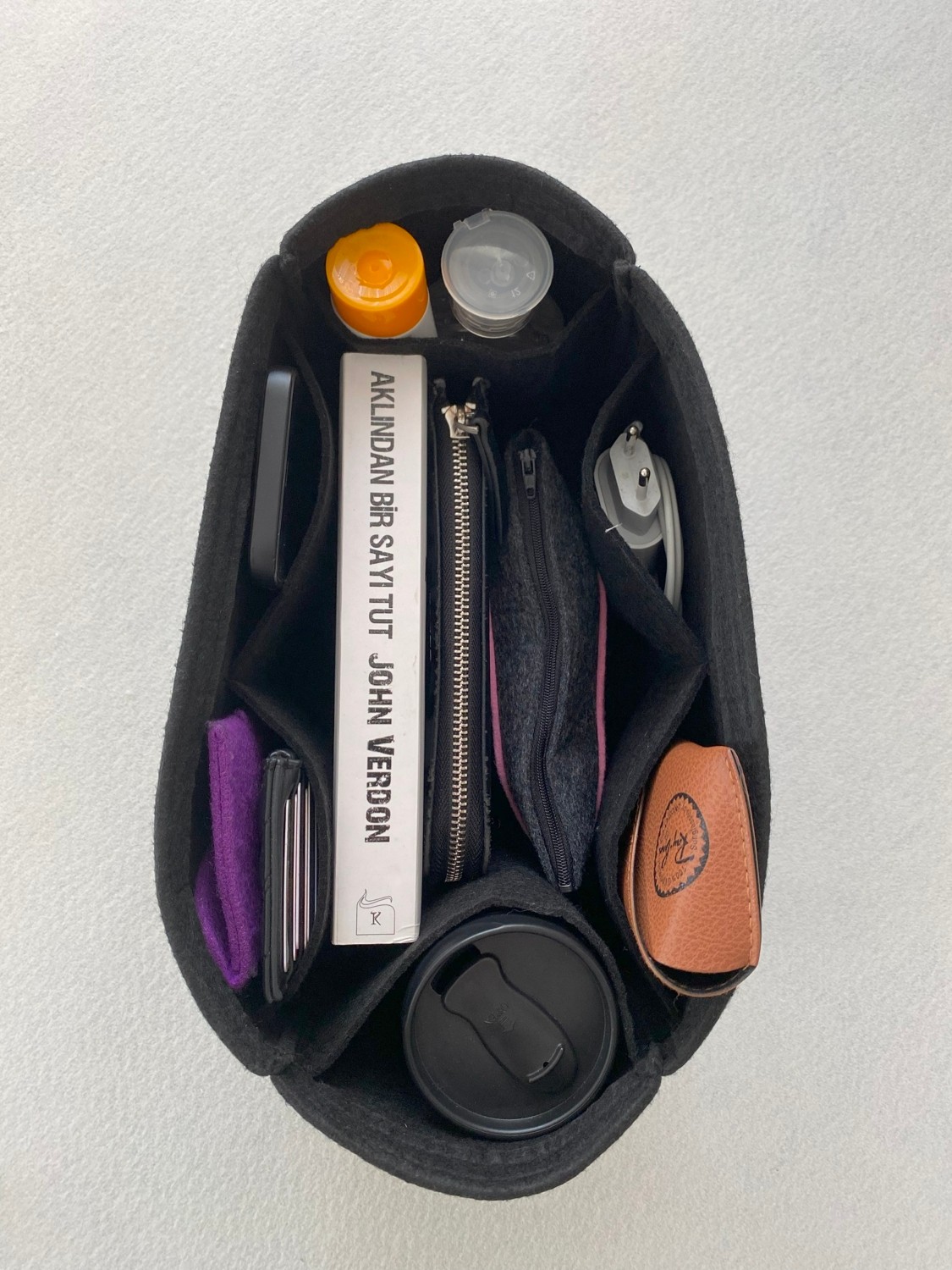 Keçe Love Longchamp Small (S) Suluklu Çanta Içi Düzenleyici, Çanta Içi Organizer görsel 4