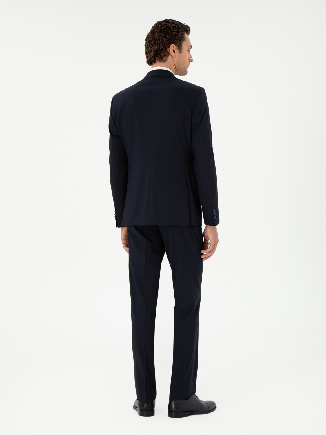 Cacharel Erkek Antrasit Slim Fit Klasik Takım Elbise 50310167-VR006 görsel 5