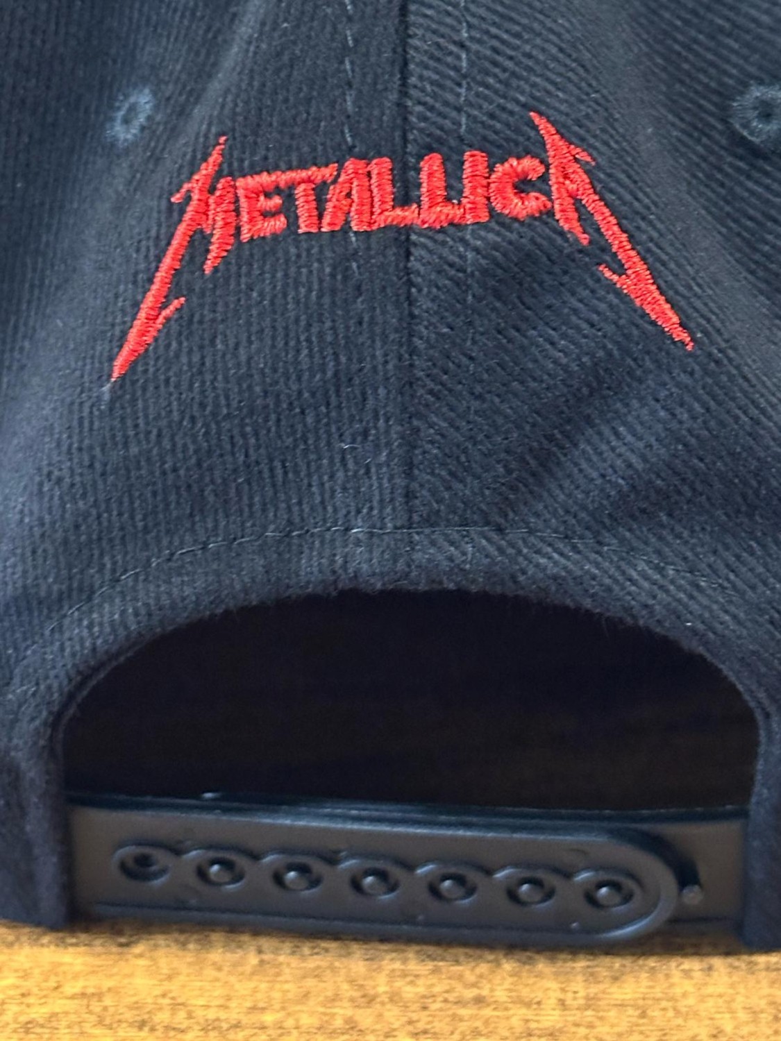 Hamze Metallica Nakışlı Siyah Renk Hip Hop Snapback Rapper Basket Cap Şapka görsel 4