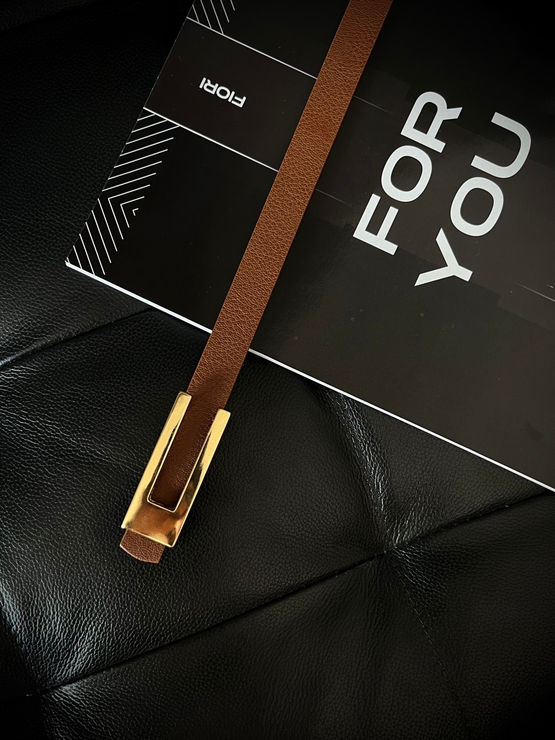 Fiori Tasarım Gold Tokalı Ince Kadın Kemeri, Ceket Kemeri, Gömlek Kemeri, Elbise Kemeri