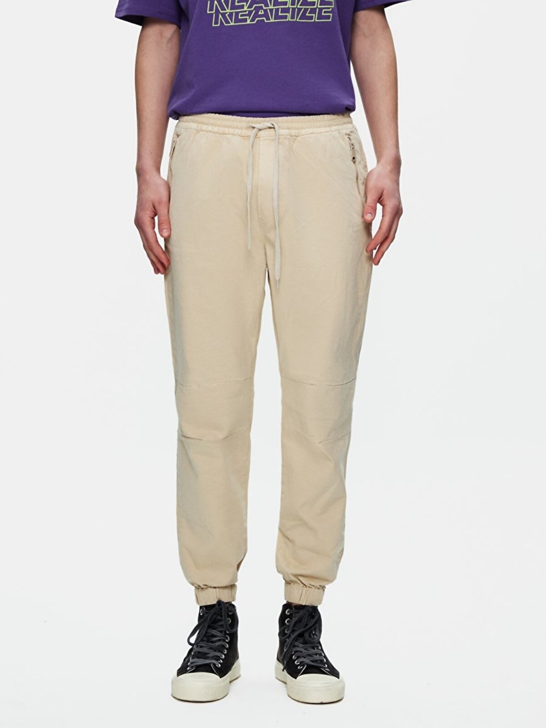 LTB Erkek Jogger Gabardin Siyah Pantolon görsel 2