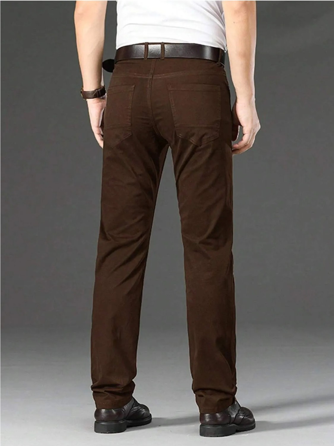 Wkm Erkek Regular Fit Rahat Kesim Non-Denim Kot Pantolon görsel 3