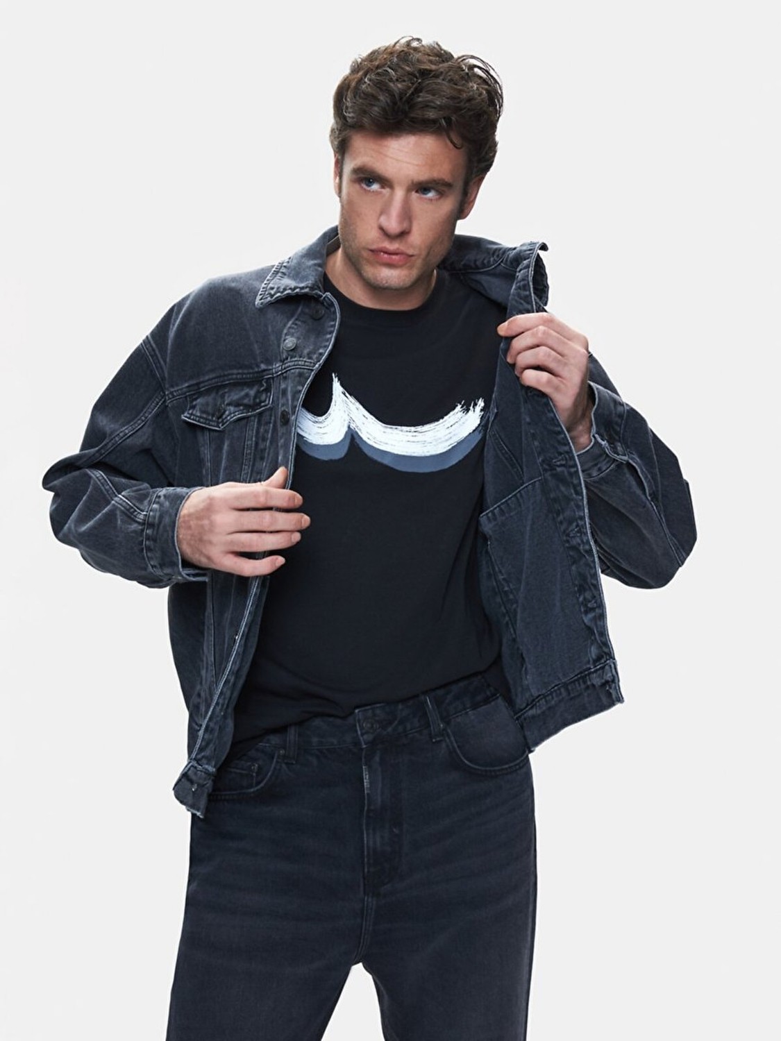 LTB Erkek Andreas Oversıze Jean Ceket görsel 5
