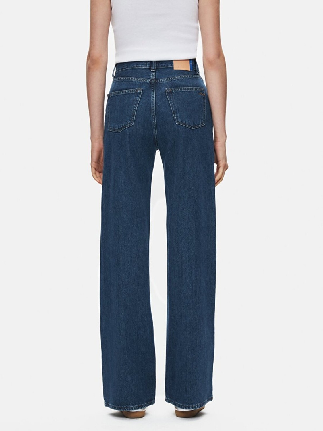 LTB Kadın Vıonne H Geniş Paça Yüksek Bel Jean Pantolon görsel 3
