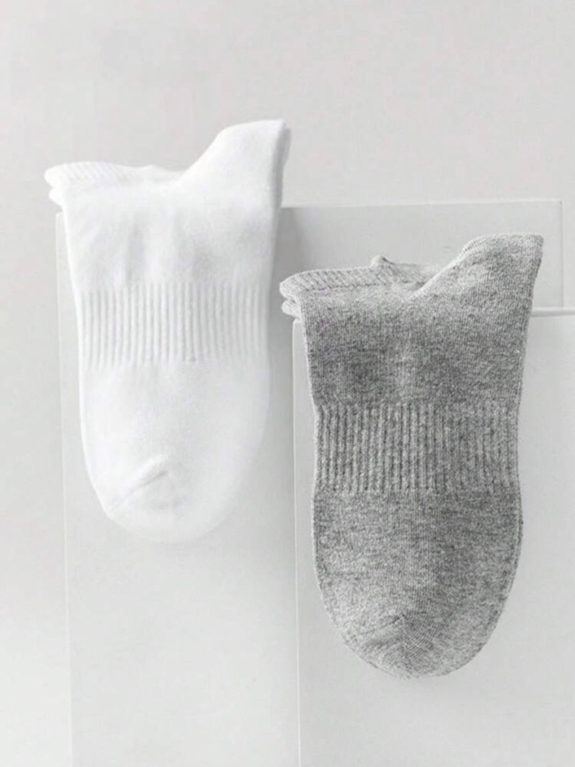 Black Arden Socks Günlük Kullanım Için Pamuklu Bel Lastikli Patik Çoraplar 5 Çift görsel 7