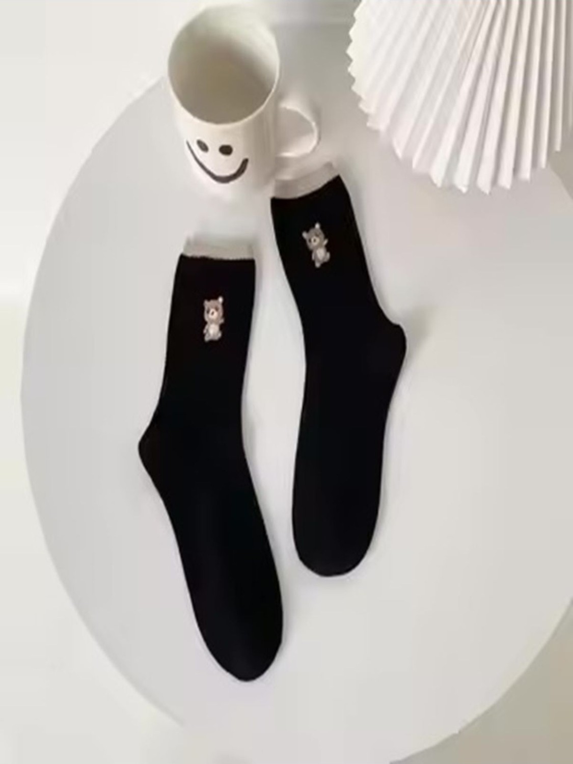 Black Arden Socks Renkli Desenli Günlük ve Şık Kombinler 5'li Soket Çorap görsel 4