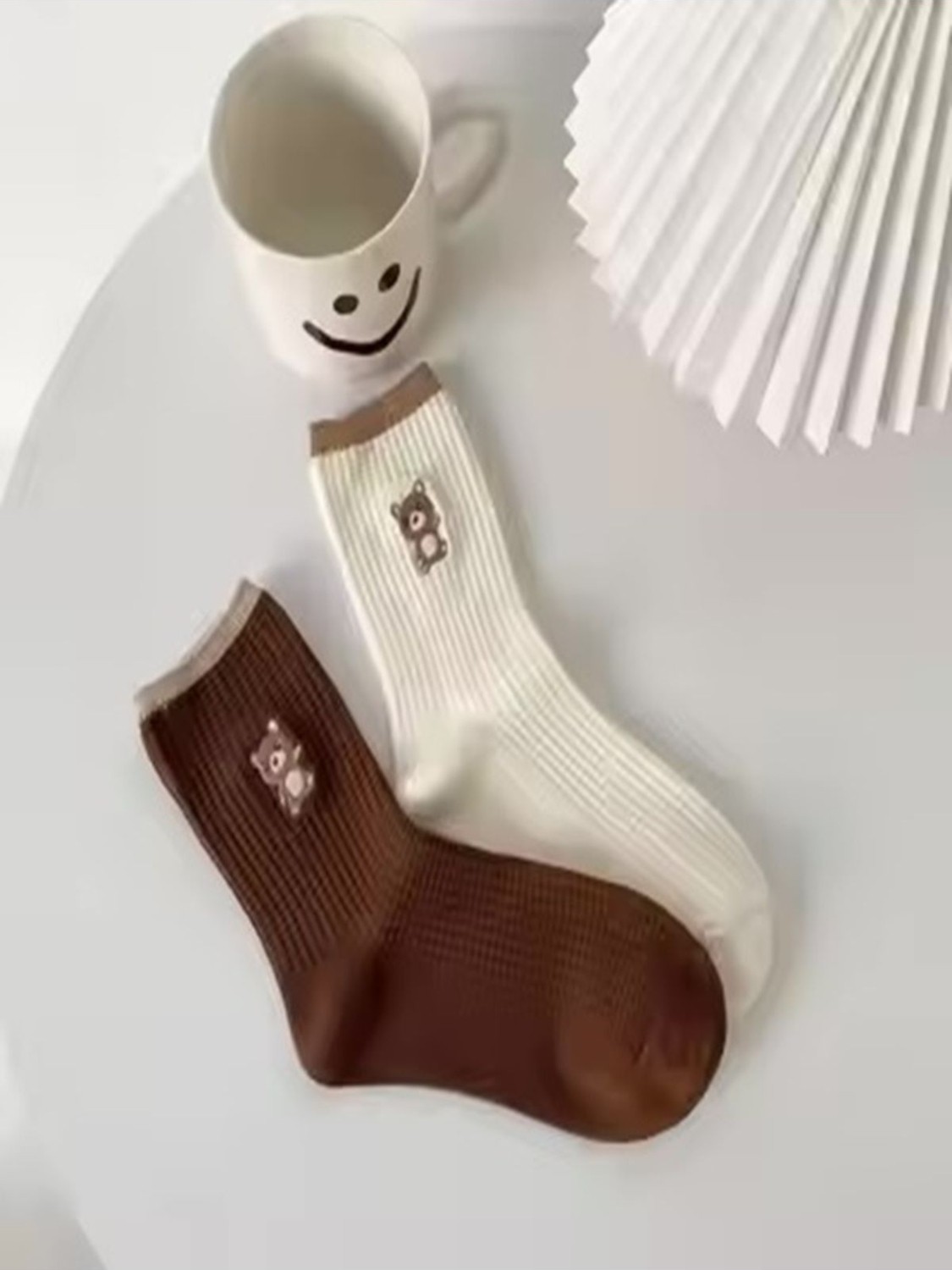 Black Arden Socks Renkli Desenli Günlük ve Şık Kombinler 5'li Soket Çorap görsel 5