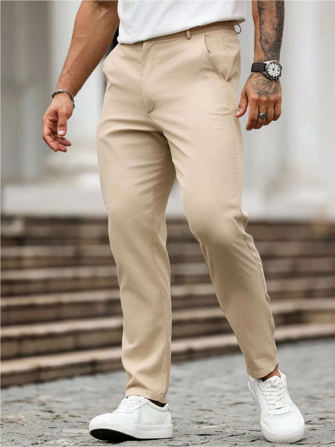 Wkm Casual Regular Fit Erkek Chıno Pantolon görsel 2