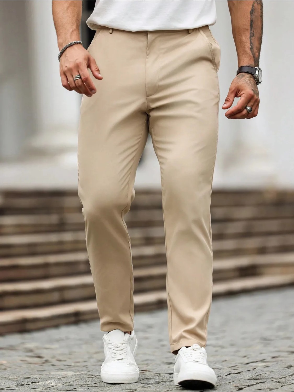 Wkm Casual Regular Fit Erkek Chıno Pantolon görsel 5
