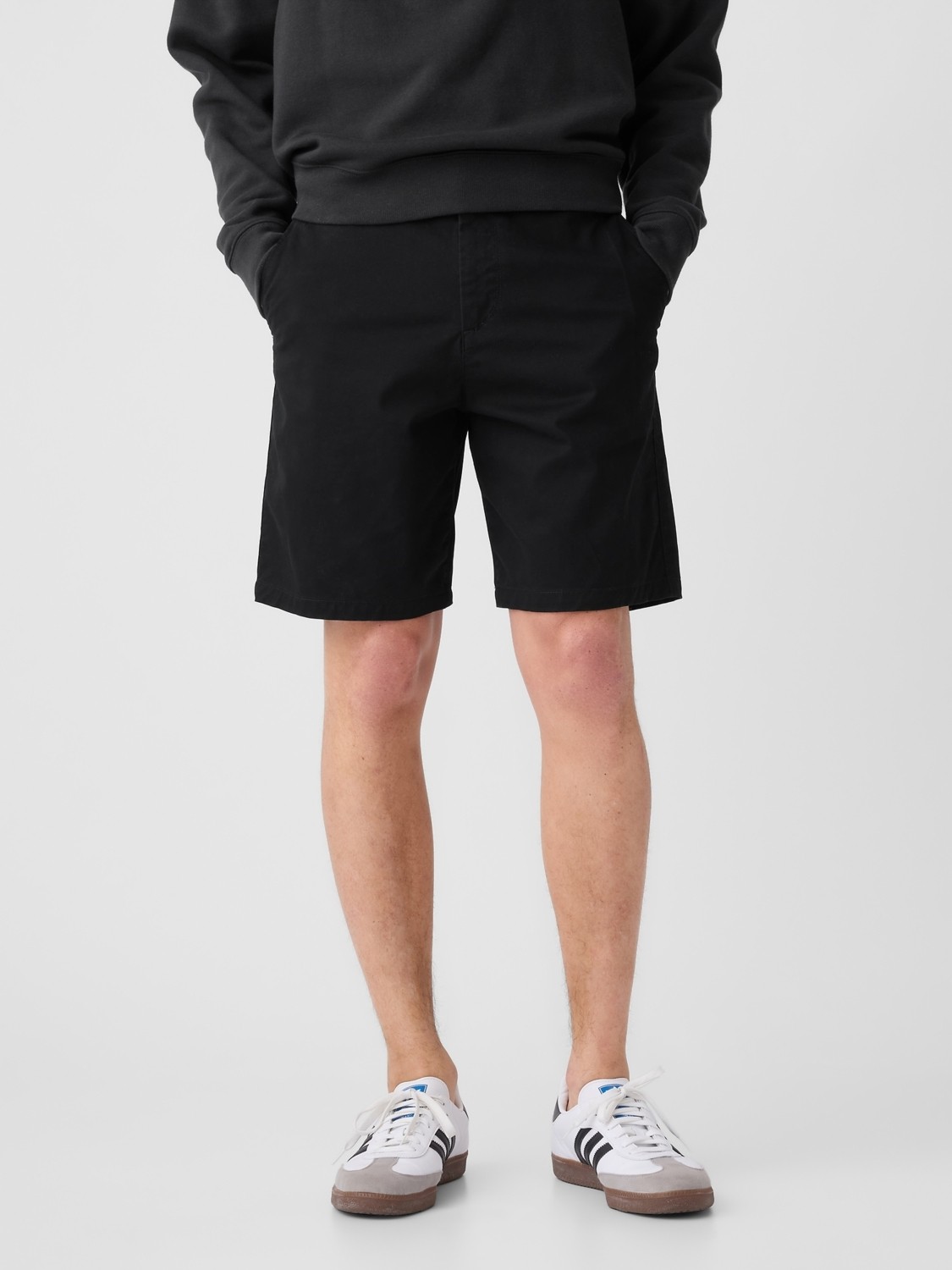 Gap Erkek Yeşil Essential Khaki Şort görsel 5