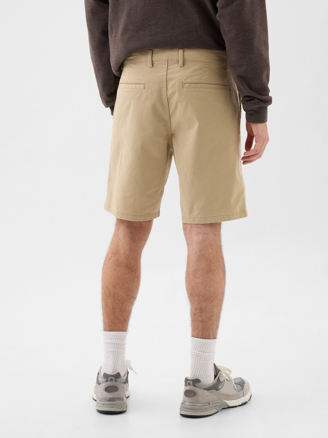 Gap Erkek Yeşil Essential Khaki Şort görsel 4