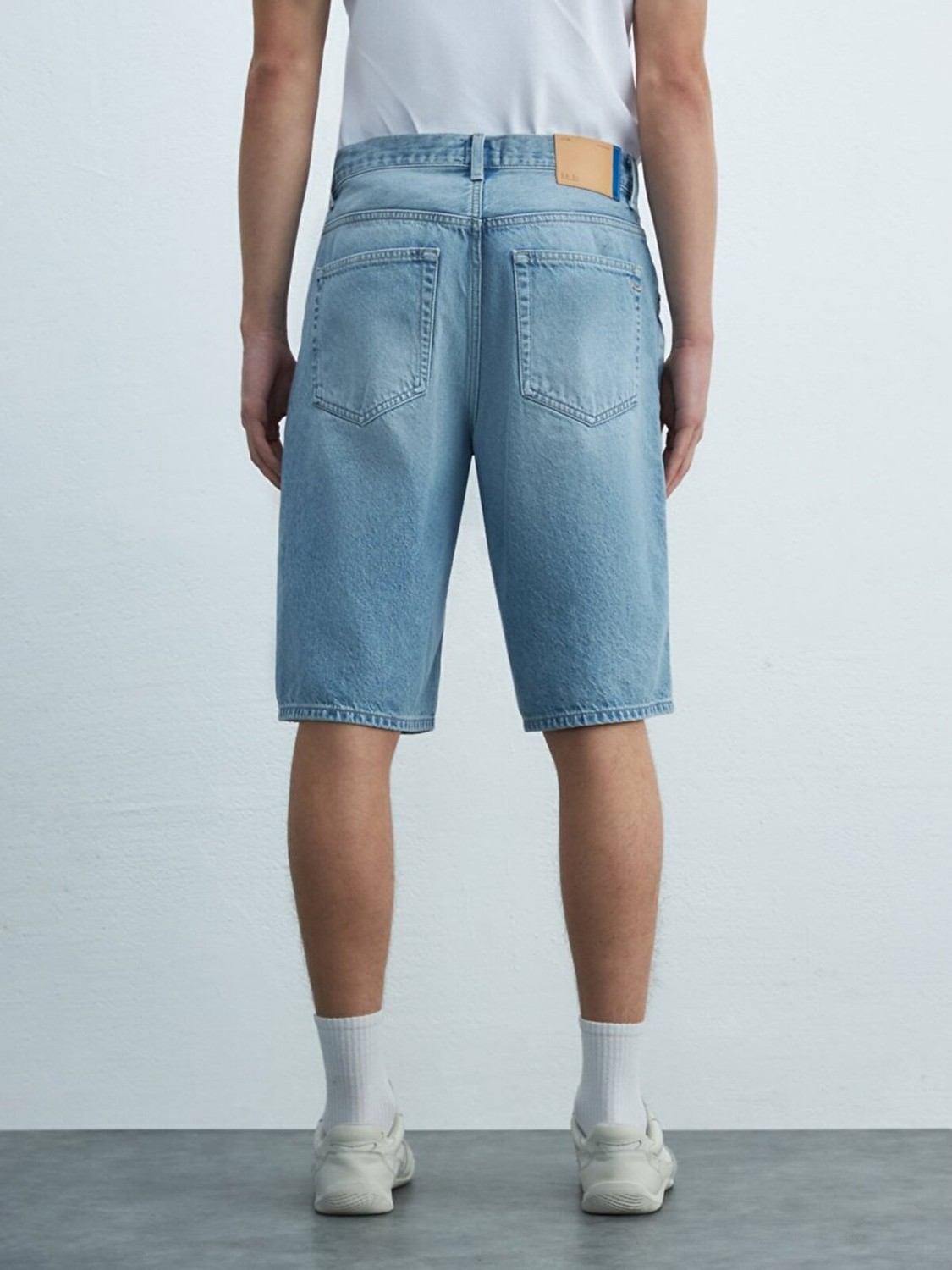 LTB Erkek Martıe Rahat Kesim Jean Bermuda görsel 3