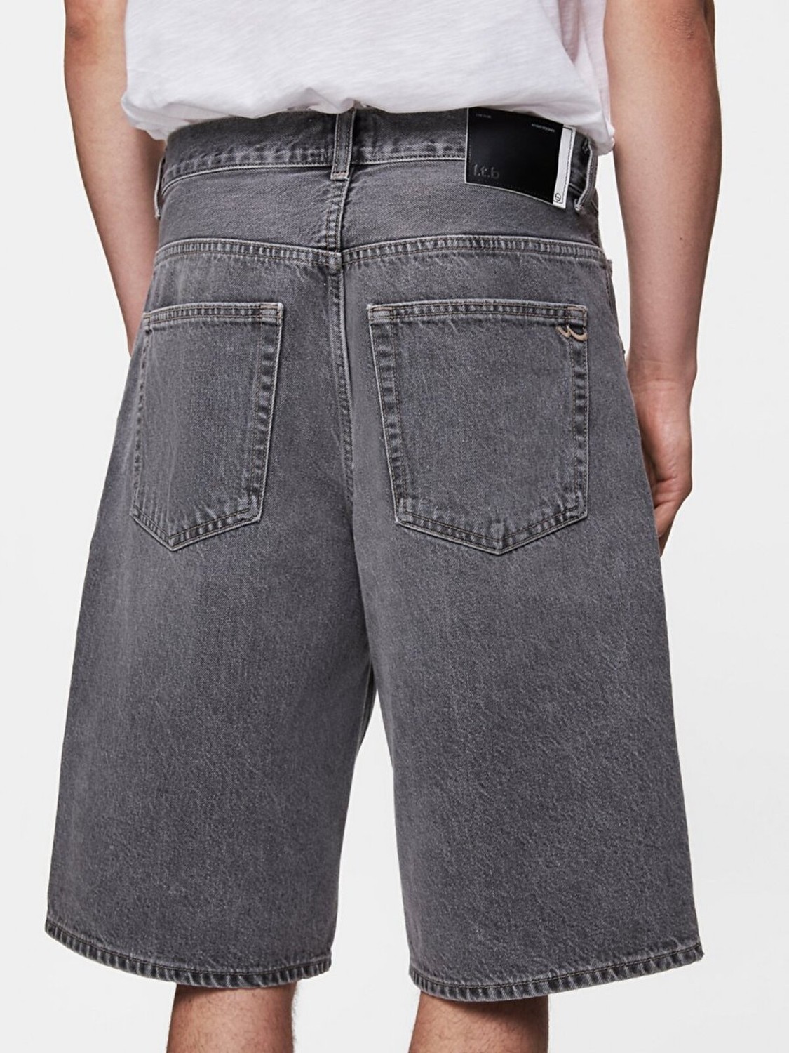 LTB Erkek Martıe Rahat Kesim Jean Bermuda görsel 5