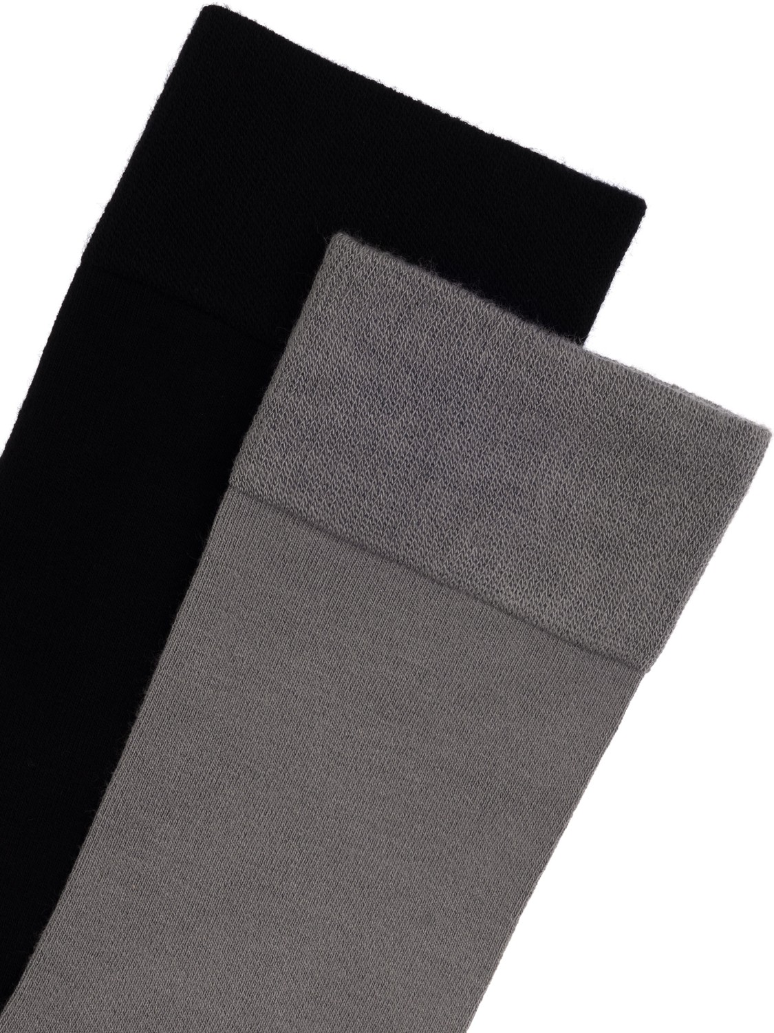Pierre Cardin Erkek Erkek Bambu Karışımlı 2'li Paket Gri Soket Basic Çorap 50308478-100 görsel 2