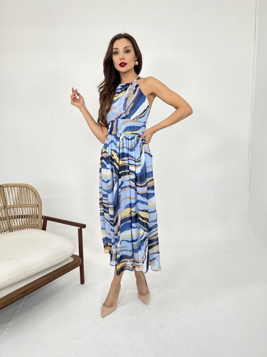 Moderie Butik 5519 Elbise-Verona görsel 3